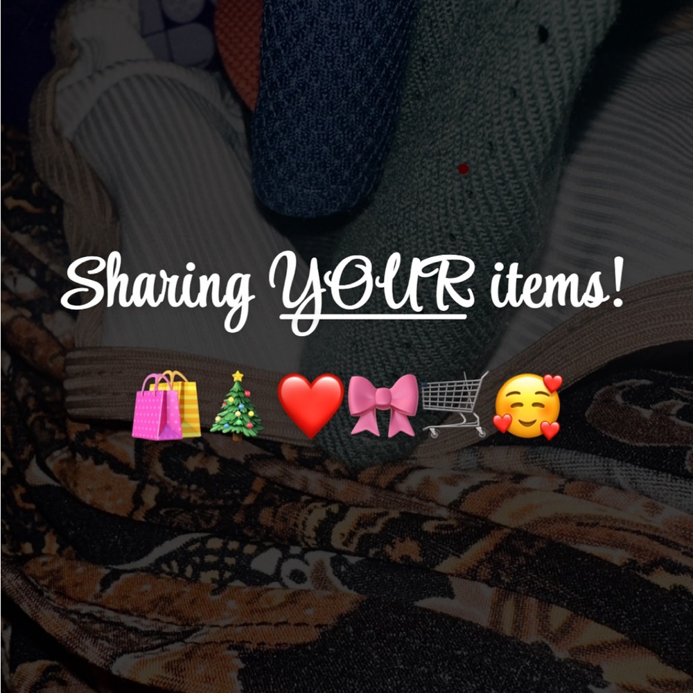 SHARING YOUR ITEMS ON JANUARY 20th! 🛍️